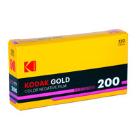 GOLD 200 Color Negative Film, 120 5-Pack