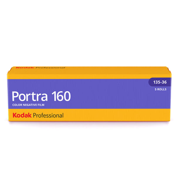 Portra 160 Color Negative Film, 35mm 36 exp. 5 pack – KODAK